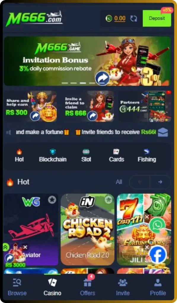 M666 Game Pakistan Online