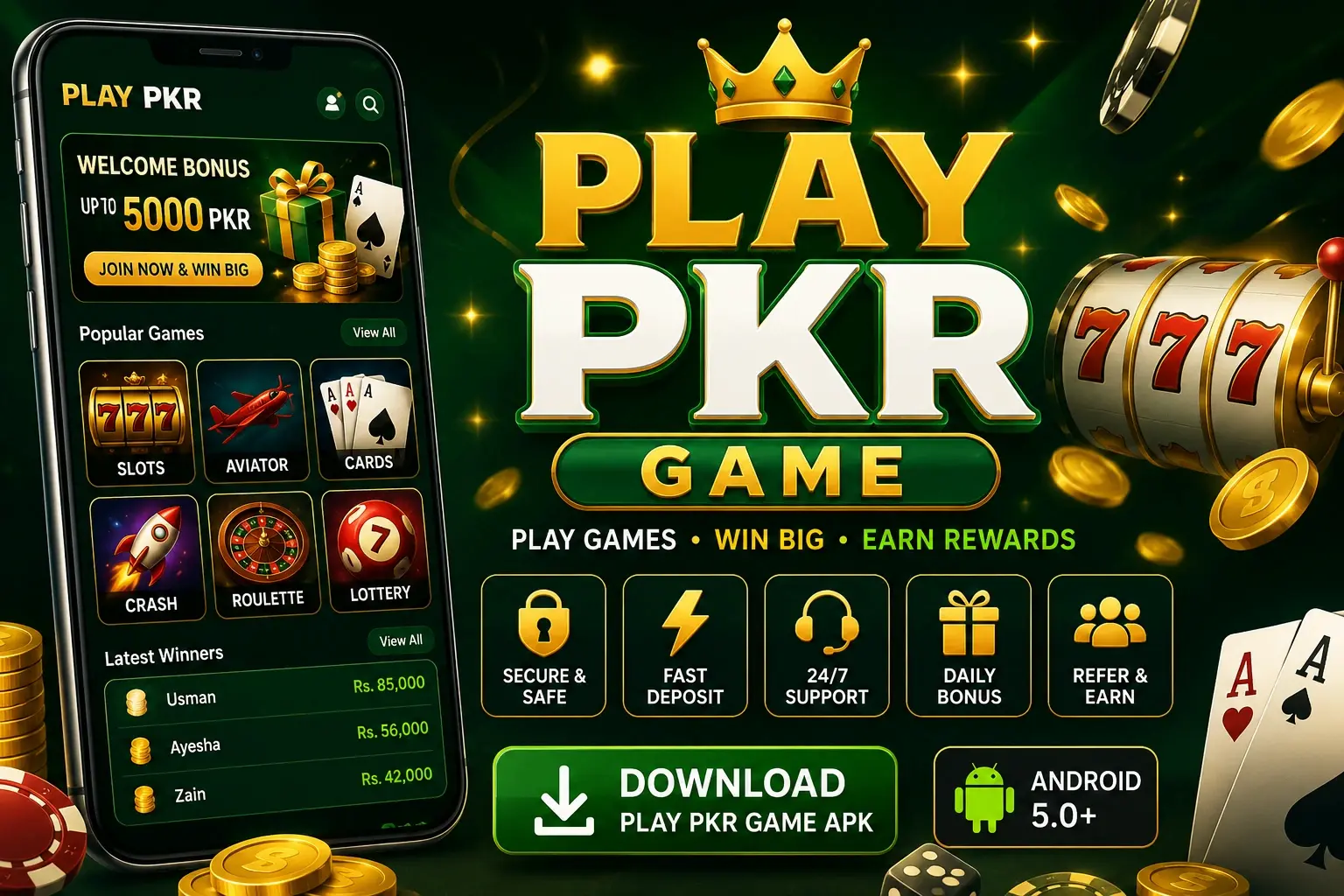 PLAY PKR